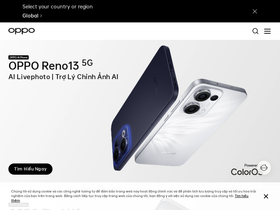 'oppomobile.vn' screenshot