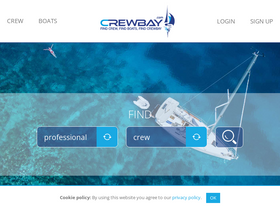 'crewbay.com' screenshot