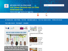 'cbqt.vista.gov.vn' screenshot