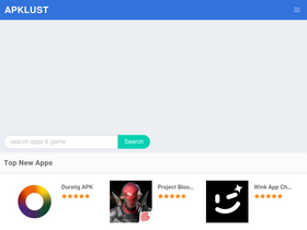 'apklust.com' screenshot
