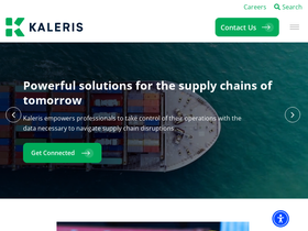 'kaleris.com' screenshot