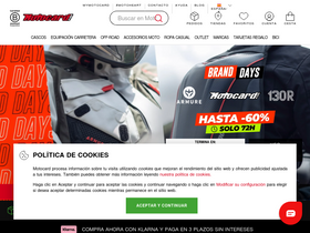 'motocard.com' screenshot