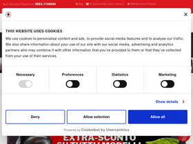 'motoabbigliamento.it' screenshot