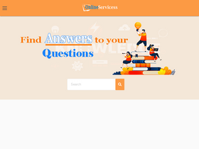 'onlineservicess.in' screenshot