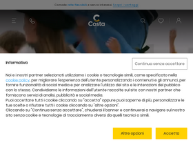 'costacrociere.it' screenshot