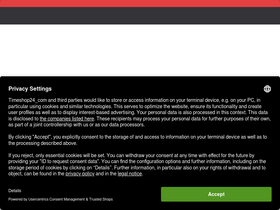 'timeshop24.com' screenshot