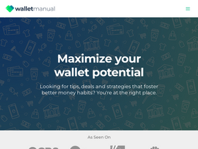 'walletmanual.com' screenshot