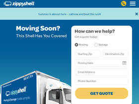 'zippyshell.com' screenshot