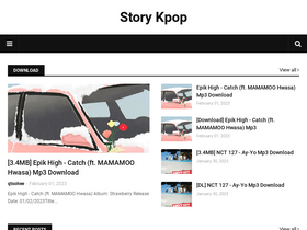 'storykpop.com' screenshot