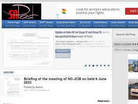 'sapost.blogspot.com' screenshot