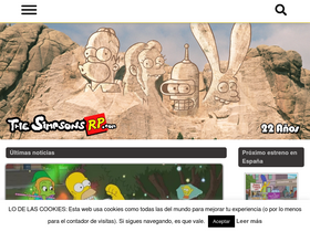 'thesimpsonsrp.com' screenshot