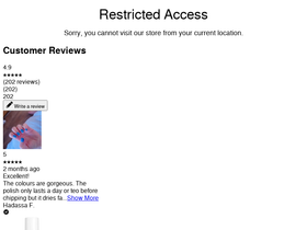 Becauseyouregorgeous homepage screenshot