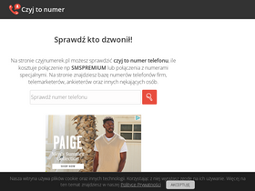 'czyjnumerek.pl' screenshot