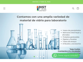 distlab.com.mx homepage screenshot