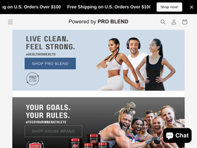 problend.com homepage screenshot