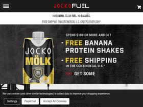 Jockofuel website screenshot