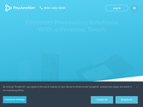 'payjunction.com' screenshot
