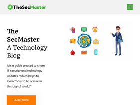 'thesecmaster.com' screenshot