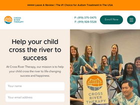 'crossrivertherapy.com' screenshot