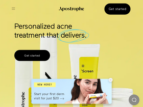 'apostrophe.com' screenshot