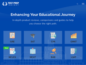 'testprepinsight.com' screenshot