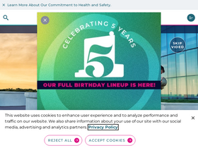 'theoceanac.com' screenshot