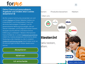 'for-me-online.de' screenshot