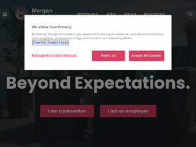 'morganmckinley.com' screenshot