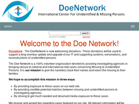 'doenetwork.org' screenshot
