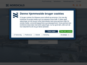 'nordicals.dk' screenshot