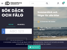 'dackskiftarna.se' screenshot