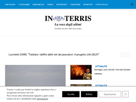 'interris.it' screenshot