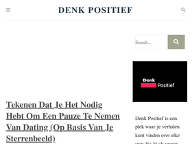 'denkpositief.com' screenshot