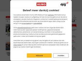 'humo.be' screenshot