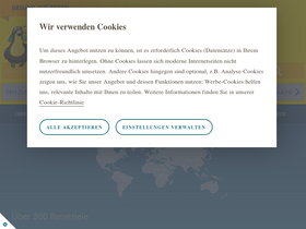 'fit-for-travel.de' screenshot