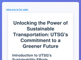 utsg.org