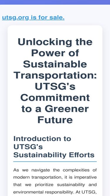 utsg.org