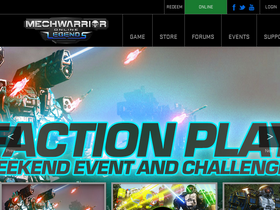 'mwomercs.com' screenshot