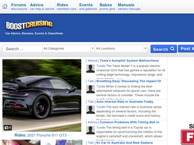 'boostcruising.com' screenshot