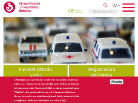 'bkus.lv' screenshot