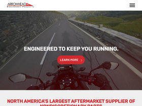 'arrowheadep.com' screenshot