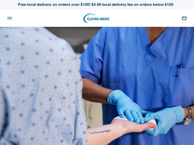 clevermedic.com homepage screenshot