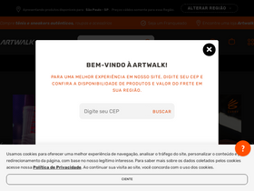 'artwalk.com.br' screenshot