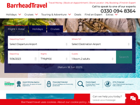 'barrheadtravel.co.uk' screenshot