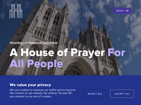'cathedral.org' screenshot