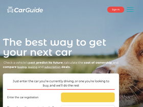'carguide.co.uk' screenshot