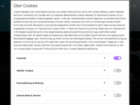'hurricane.de' screenshot