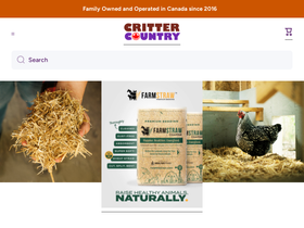 crittercountry.ca homepage screenshot
