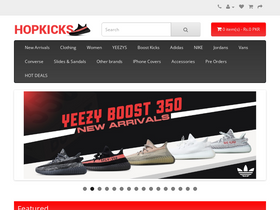 'hopkicks.pk' screenshot