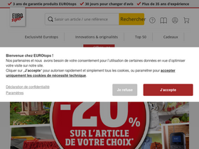 'eurotops.fr' screenshot